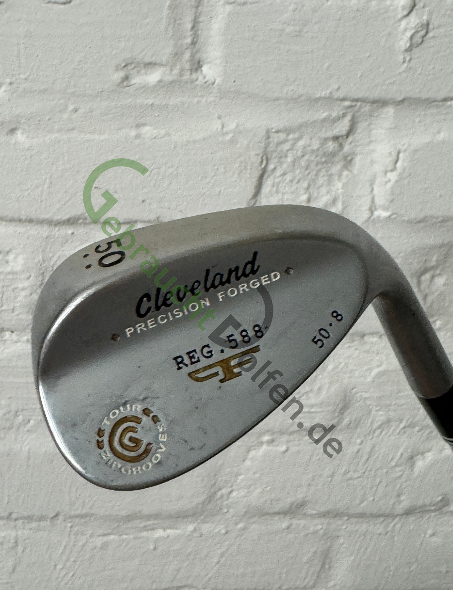 Cleveland 588 Wedge 50/8º Loft, Rechts, Stahl +1″