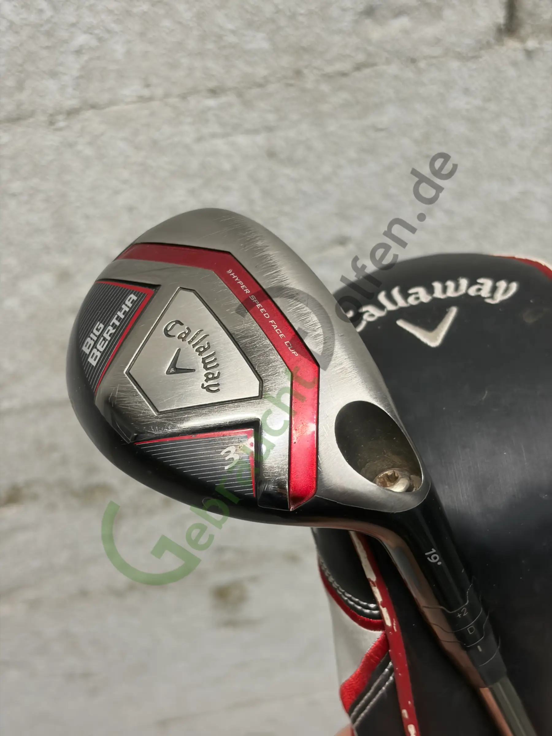 Callaway Big Bertha 2015 Hybrid 3, 19º, Rechts RH, Regular-Flex