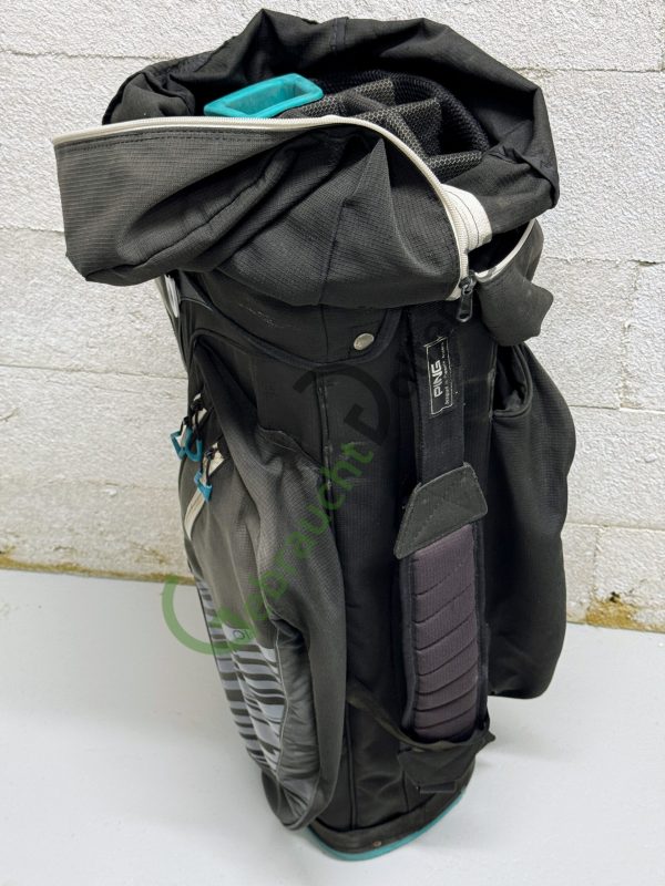 PING Traverse Cart Bag Grau, 14-fach - Image 4