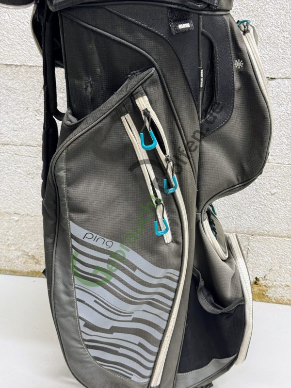 PING Traverse Cart Bag Grau, 14-fach - Image 2