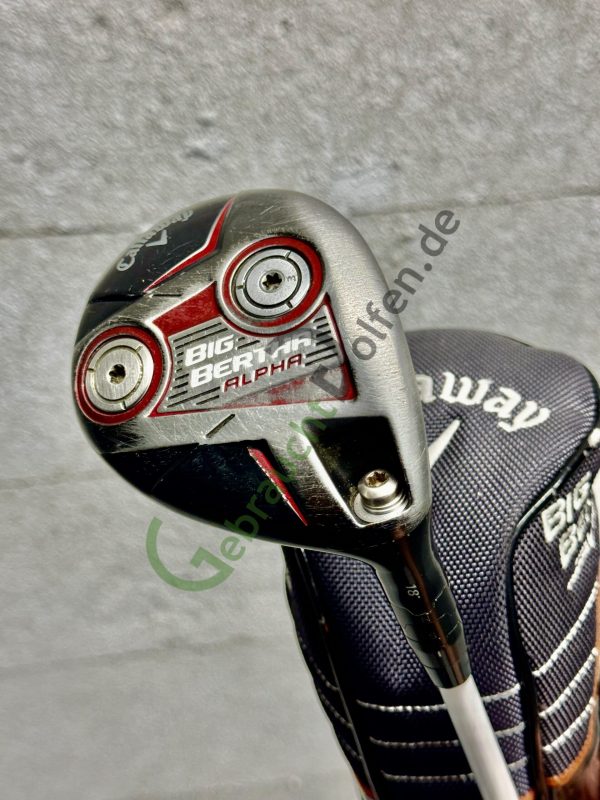 Callaway Big Bertha Alpha 815 Holz 5 18º, Stiff-Flex, Rechts