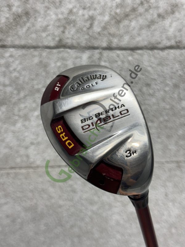 Callaway Big Bertha Diablo Hybrid 3, 21º, Rechts, Regular-Flex