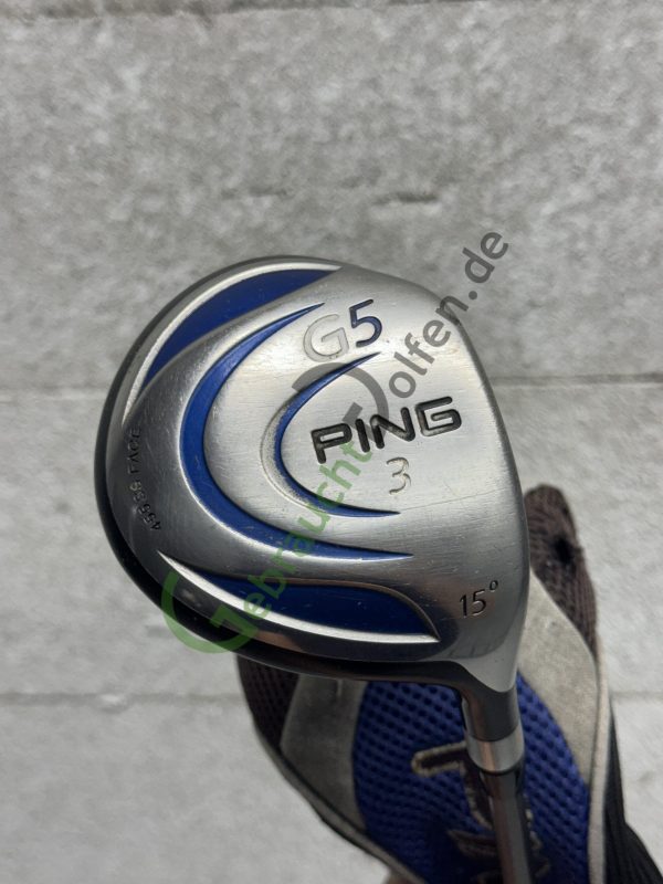 PING G5 Holz 3, 15º Rechts, Regular-Flex