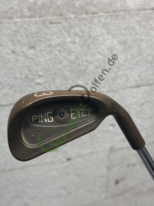 PING Eye 2+ BeCu Eisen 3, Rechts, Stahl, Stiff-Flex, Black dot