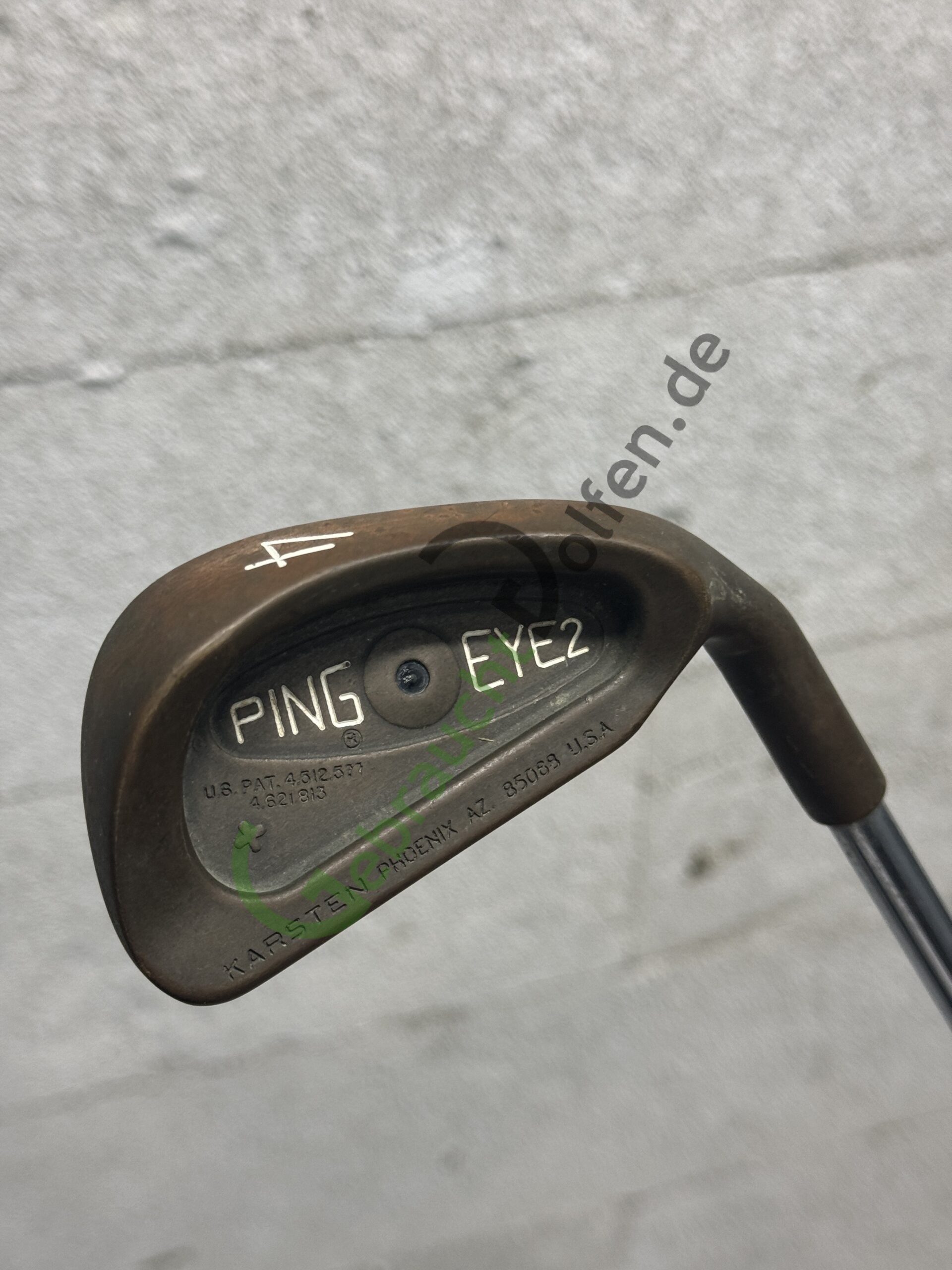 PING Eye 2+ BeCu Eisen 4, Rechts, Stahl, Stiff-Flex, Black dot