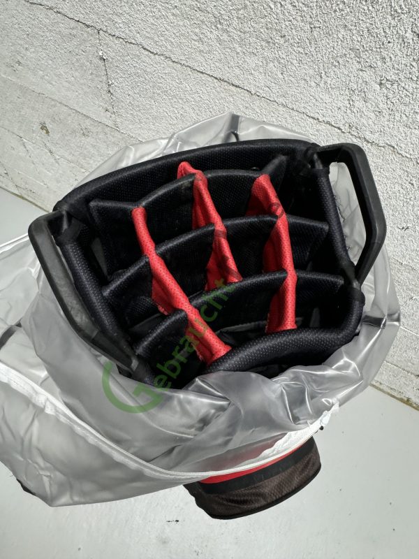 Titleist StaDry Cartbag 14 Schwarz/Rot - Image 5