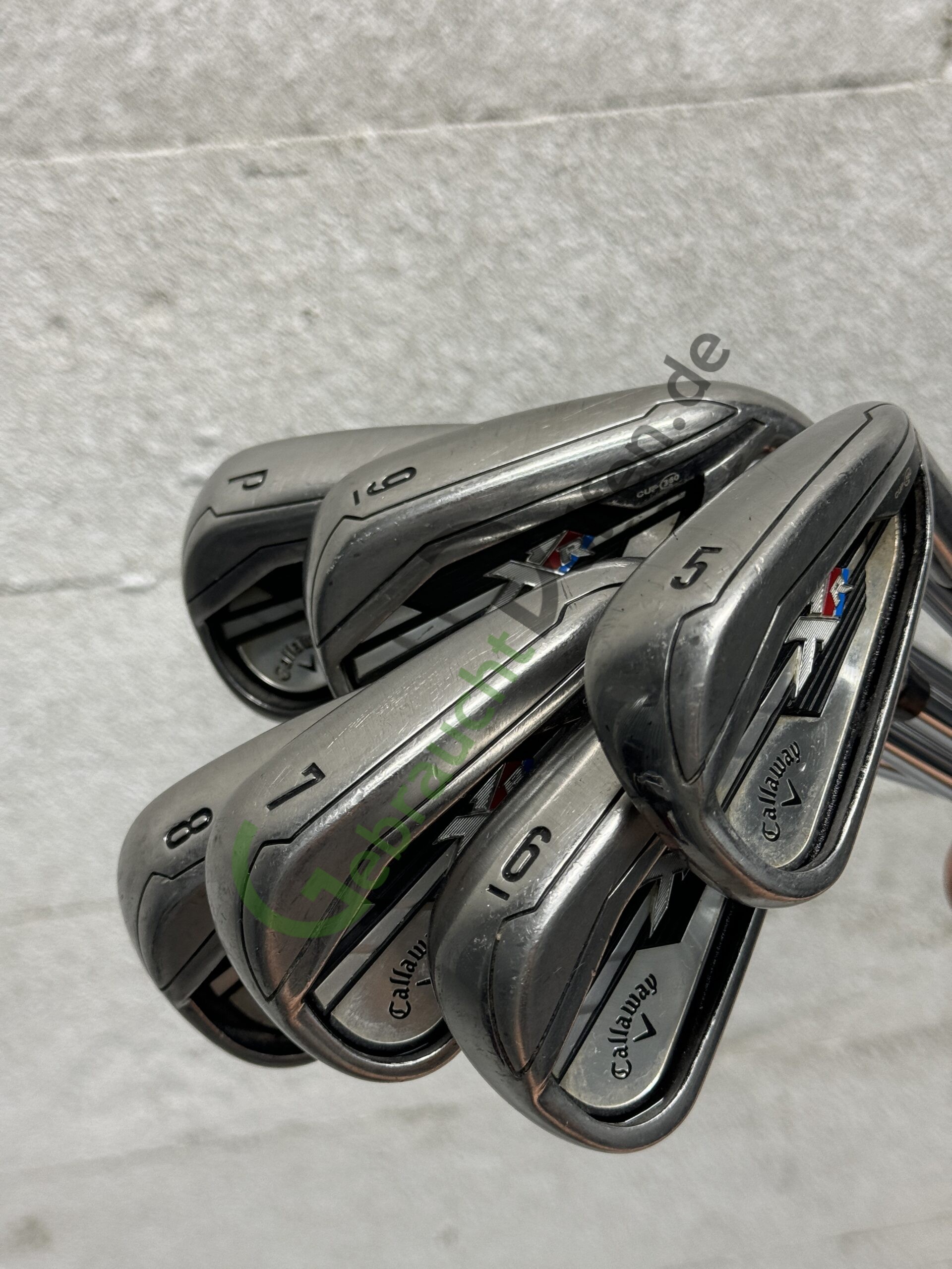 Callaway XR Eisensatz 5-P, Rechts, Stahl, Regular-Flex