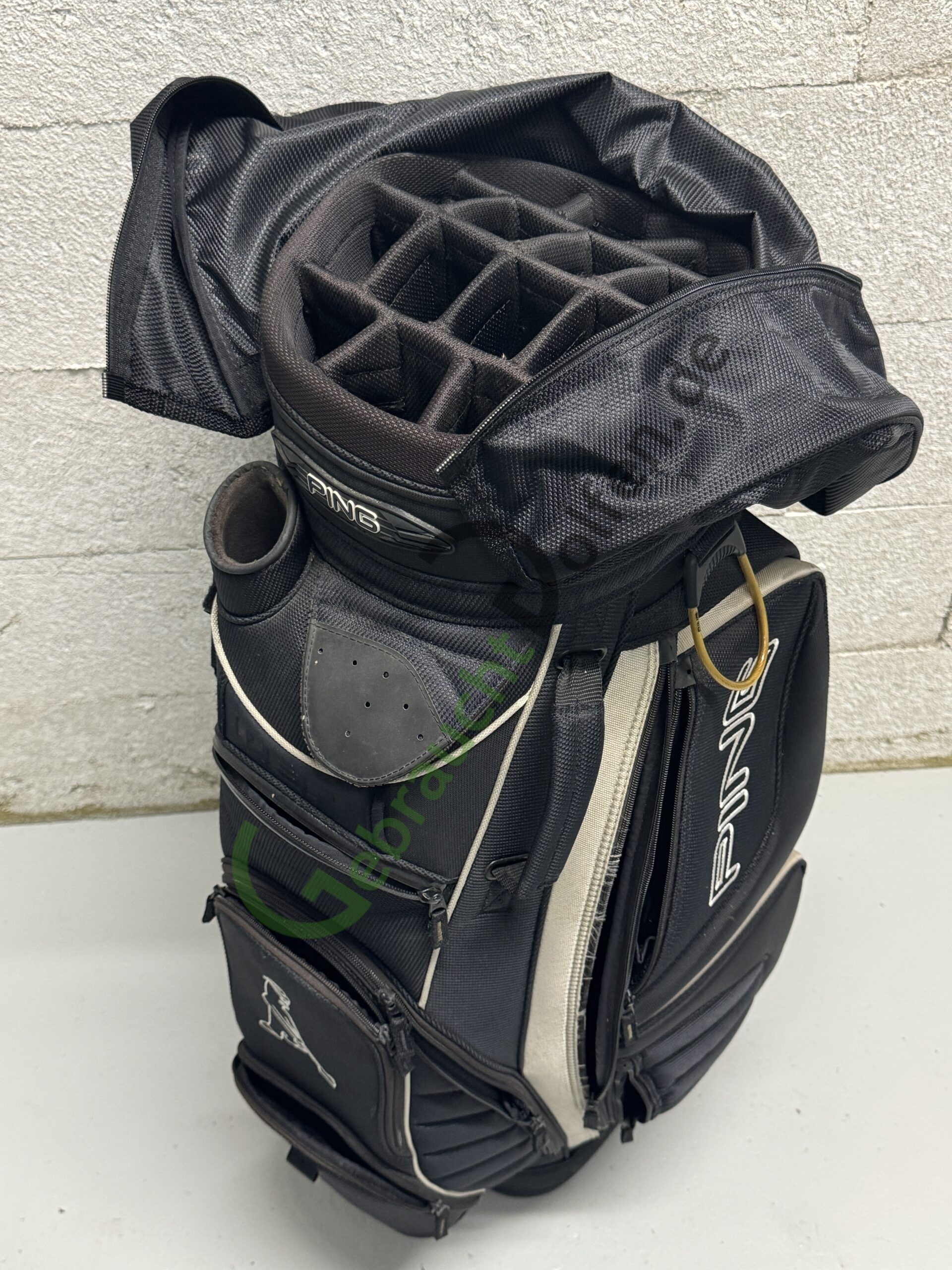 PING Pioneer LC 14 Cartbag, Schwarz