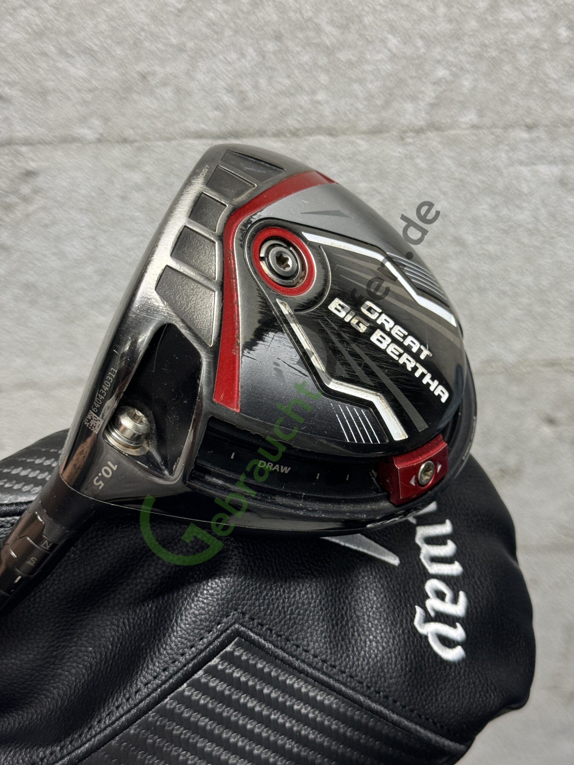 Callaway Great Big Bertha 2016 Driver, 10.5, Links, Lite-/Allround-Flex