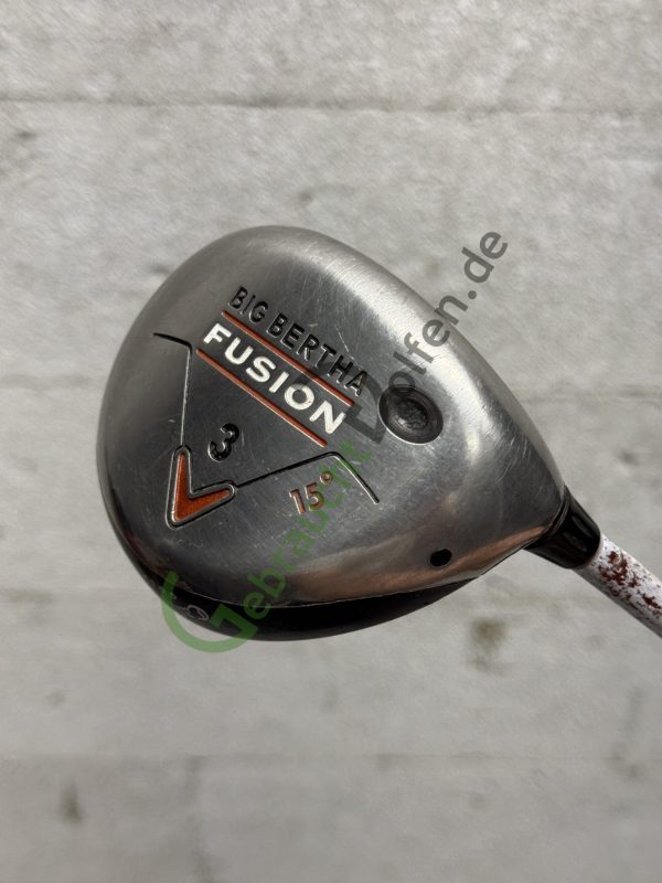 Callaway Big Bertha Fusion Holz 3, 15º Rechts, Regular-Flex