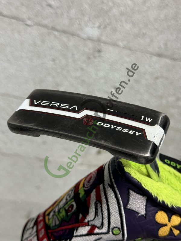 Odyssey Versa #1 WIDE BWB Black Putter, 33" Rechts, Limited Edition Joker Headcover