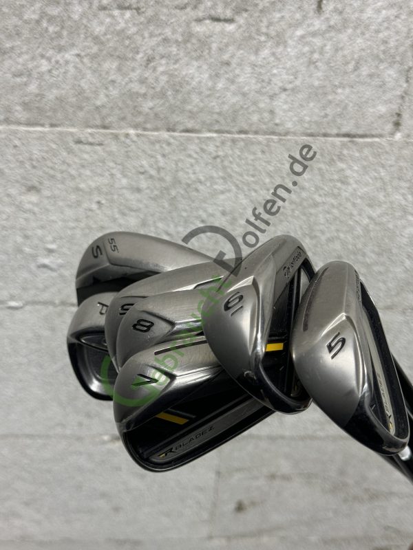 TaylorMade RBladeZ 5-SW Eisensatz, Rechts, Regular-Flex, Graphit