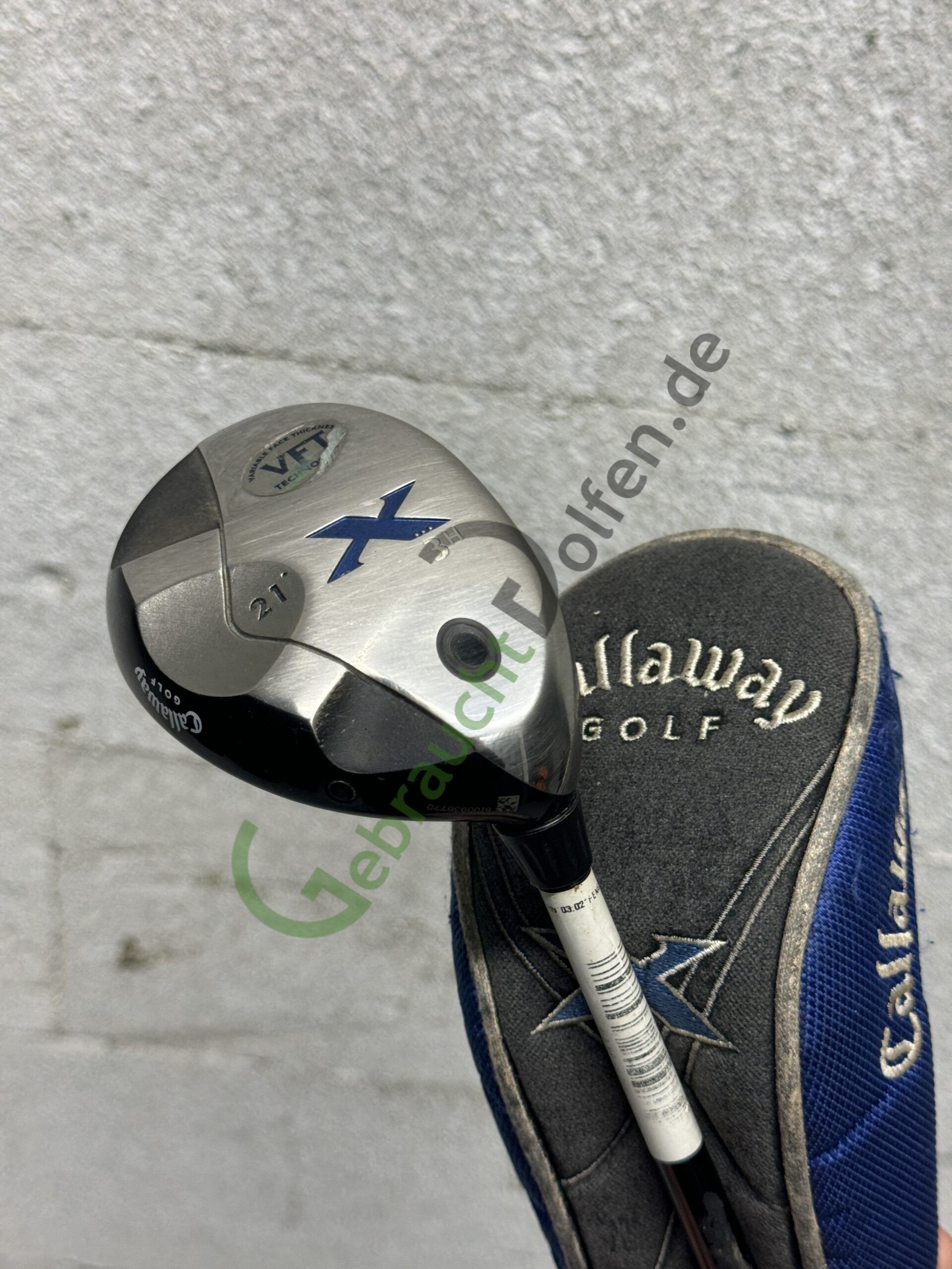 Callaway X Hybrid 3 21º, Rechts, Stiff-Flex