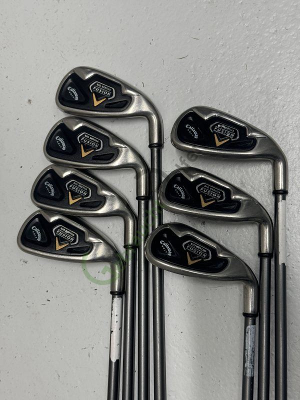 Callaway Big Bertha Fusion 5-S, Eisensatz, Graphit, Rechts, Regular-Flex - Image 5