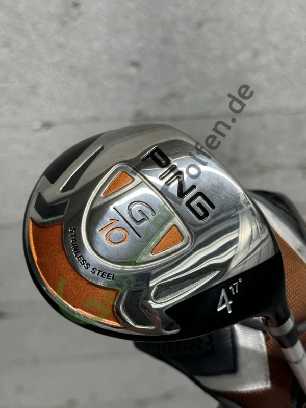 Detailaufnahme eines gebrauchten Golfschlägers