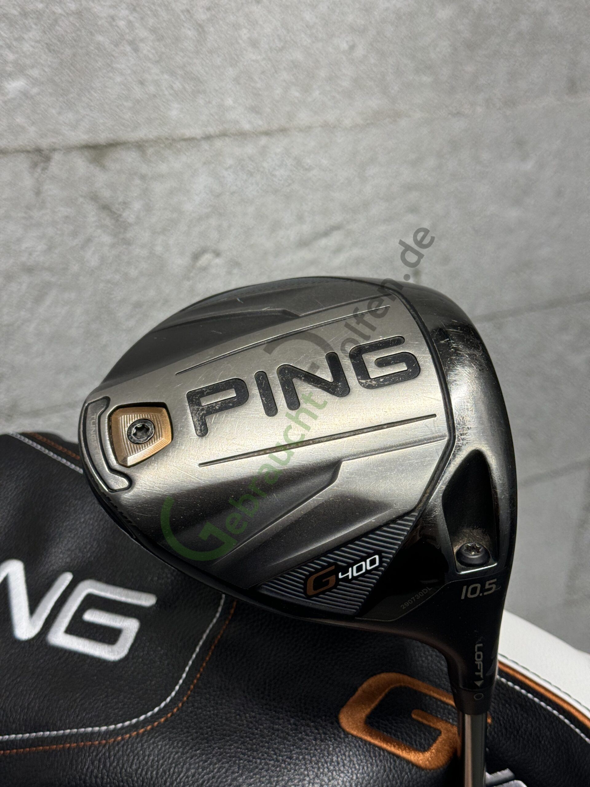 PING G400 Driver 10.5º, Rechts, Stiff-Flex