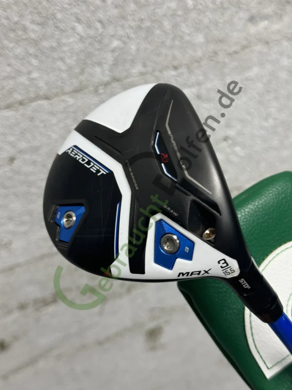 Cobra Aerojet Max Holz 3, 15.5º, Rechts RH, Stiff-Flex, Oban Schaft