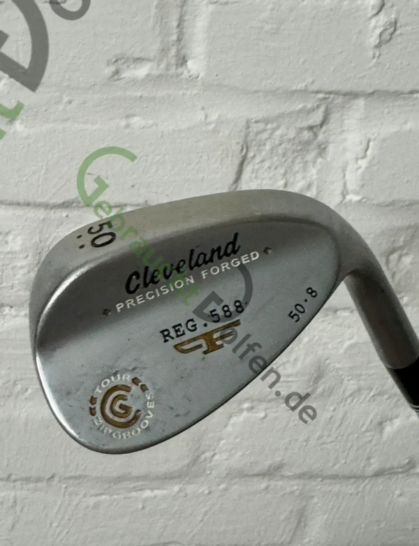 Detailaufnahme eines Golfschlägers