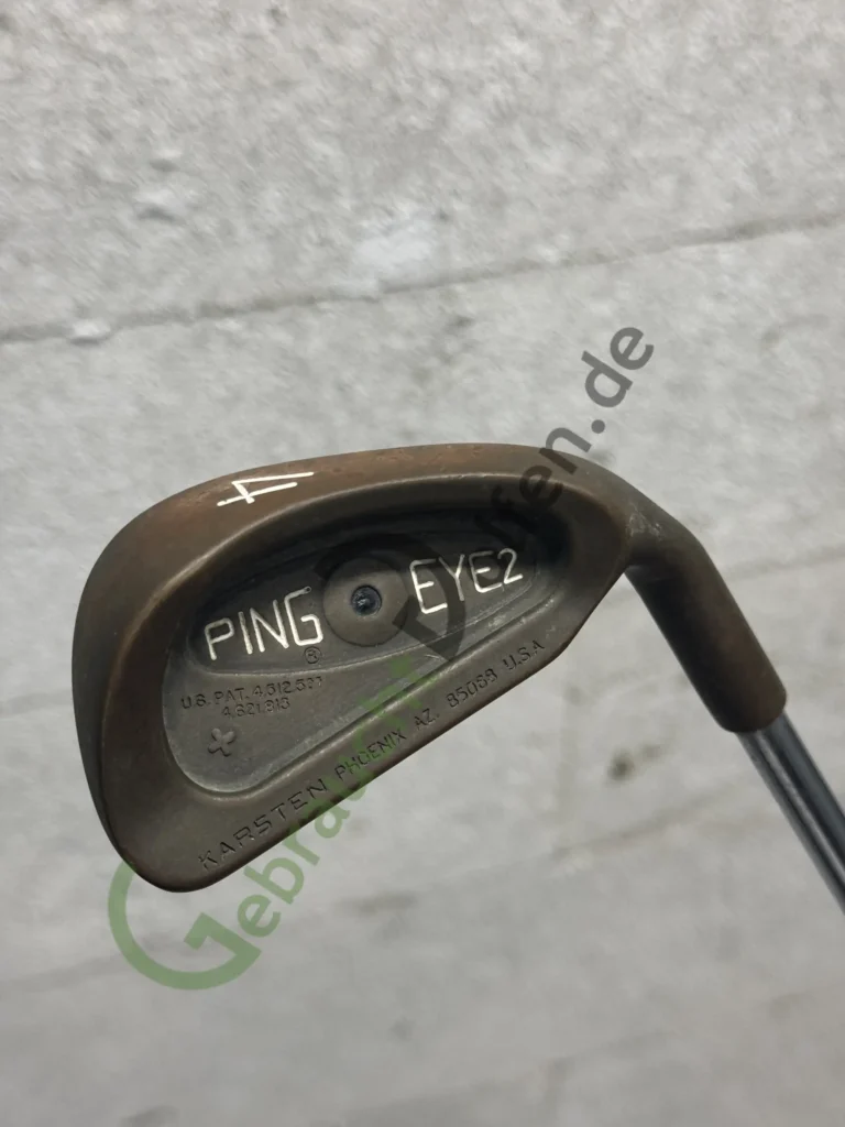 Detailaufnahme eines Golfschlägers