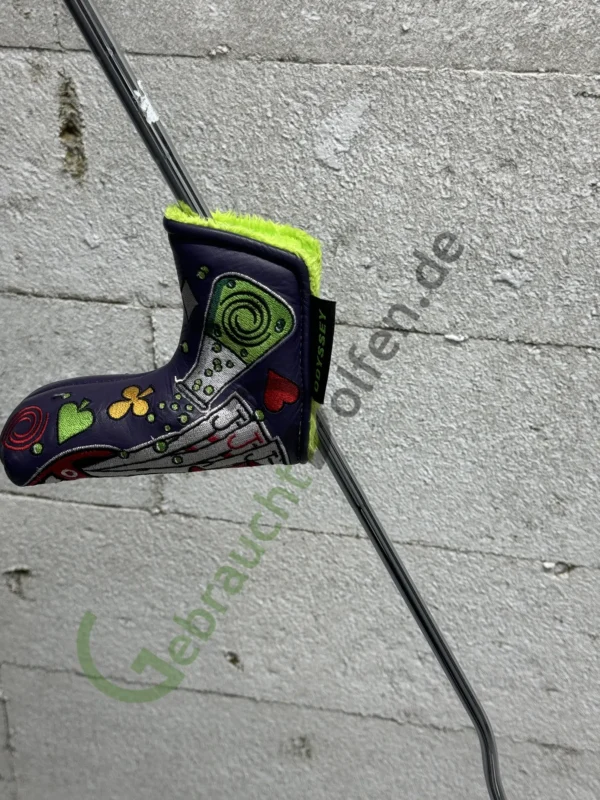 Detailaufnahme eines Golfschlägers