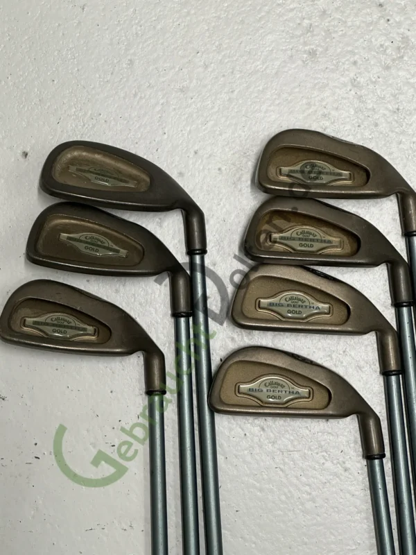 Detailaufnahme eines Golfschlägers