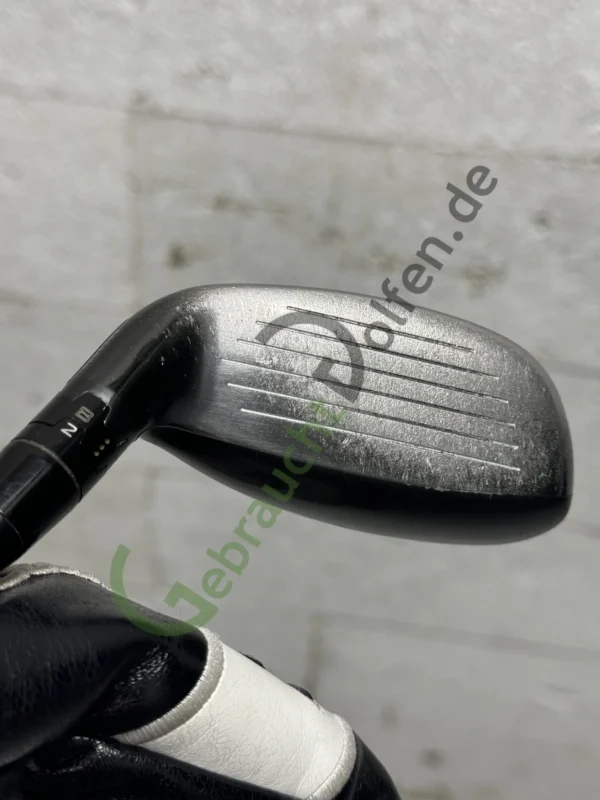 Detailaufnahme eines gebrauchten Golfschlägers