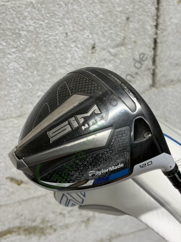 TaylorMade SIM Max Driver 12º, Rechts RH, Cover