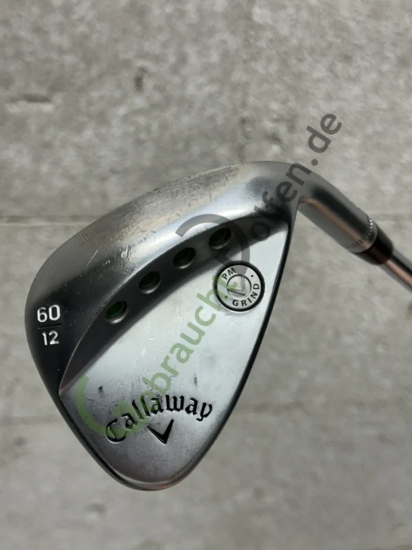 Callaway Mack Daddy PM-Wedge 60/12º, Rechts RH, Regular-Flex, Stahl KBS