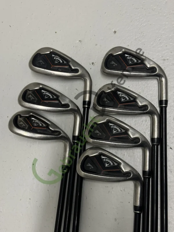 Callaway FT Eisensatz 5-S, Rechts RH, Graphit, Regular-Flex – Bild 3