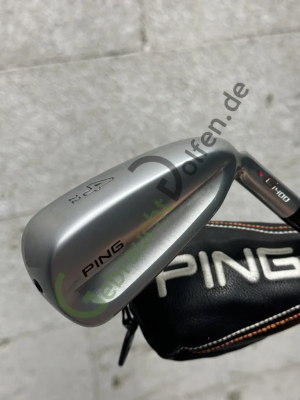 PING G400 Crossover Driving Iron 4 22º, Rechts RH, Graphit, Senior/Ladies-Flex, red dot