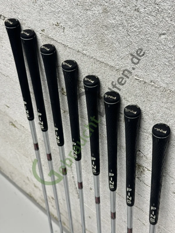 PING i3 O-SIZE Eisensatz 4-S, Rechts RH, Stahl +0.5", Stiff-Flex, white dot – Bild 5