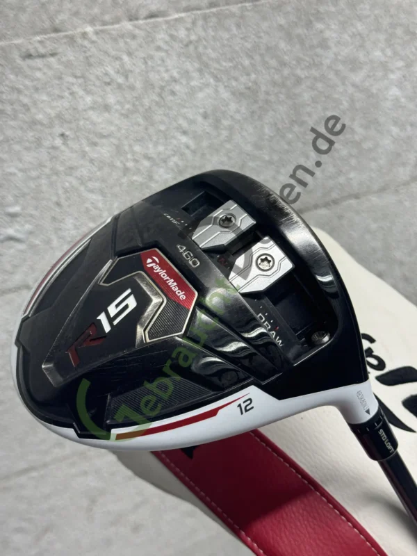 TaylorMade R15 Driver 12º, Rechts RH, Ladies-Flex, Cover