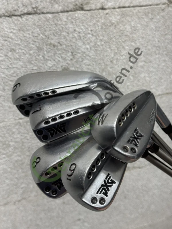 PXG 0311 SGI Gen2 Eisensatz 6-W, Rechts RH, Regular-Flex, Graphit Steelfiber