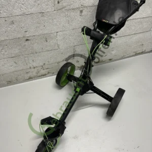 BIG MAX IQ+ Trolley 3-Rad, Schwarz/Lime, Push Cart