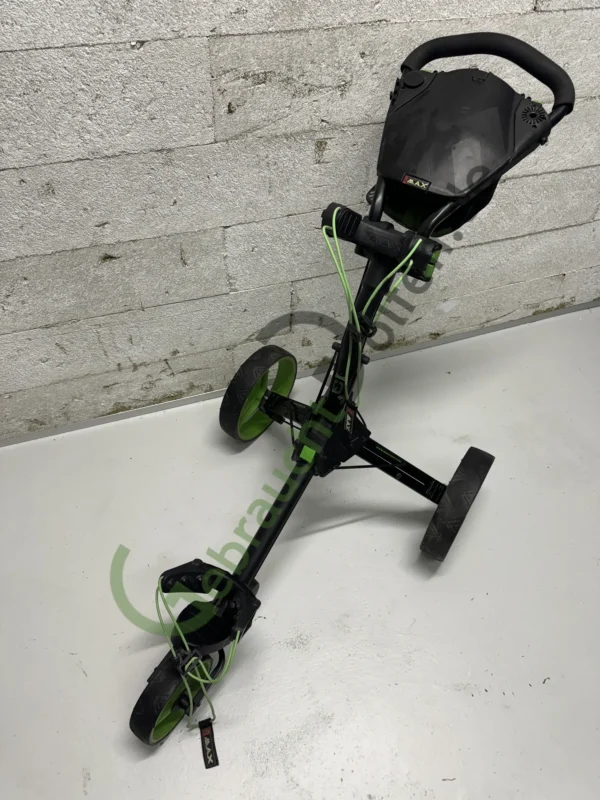 BIG MAX IQ+ Trolley 3-Rad, Schwarz/Lime, Push Cart
