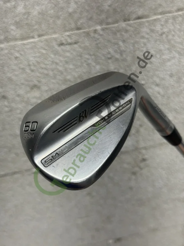 Titleist Vokey SM10, Lob Wedge 60/08º, K-Grind, Rechts RH, Stiff-Flex