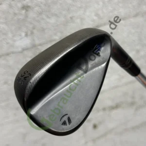 TaylorMade Milled Grind 3 Gap Wedge, 52/09º, Rechts RH, Stiff-Flex, Black