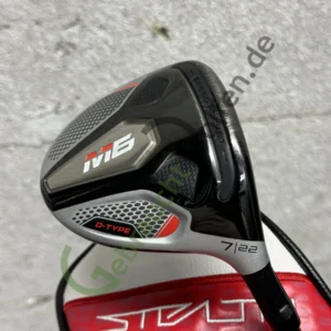 TaylorMade M6 D-Type Holz 7, 22º, RH Rechts, Allround-Flex