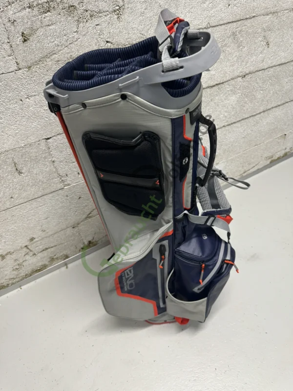 Sun Mountain H2NO Waterproof Standbag Grau/Orange, 14-way – Bild 2