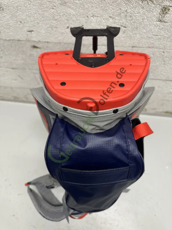 Sun Mountain H2NO Waterproof Standbag Grau/Orange, 14-way – Bild 5