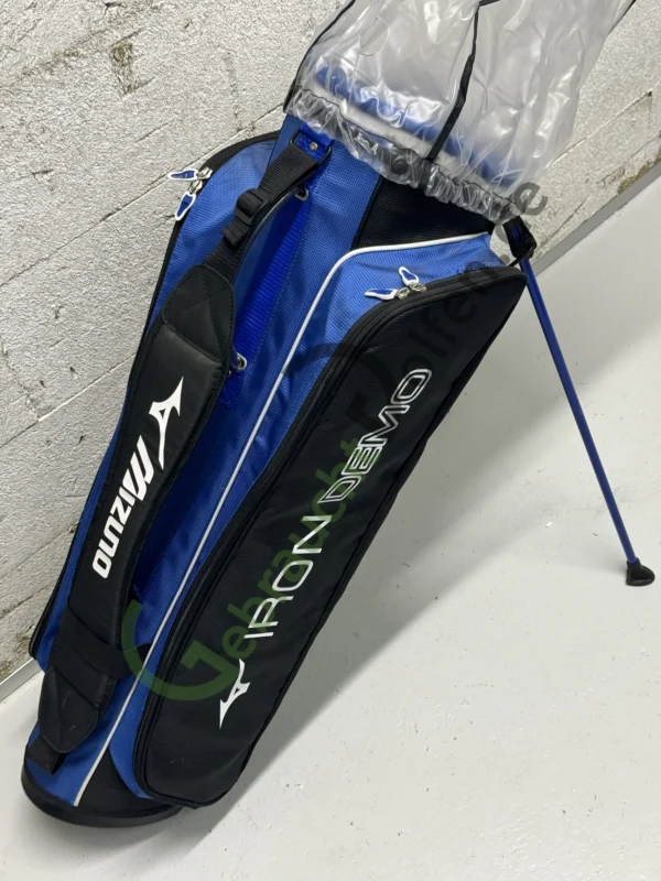 Mizuno Stand Bag Iron Demo, Blau/Schwarz, 4-way