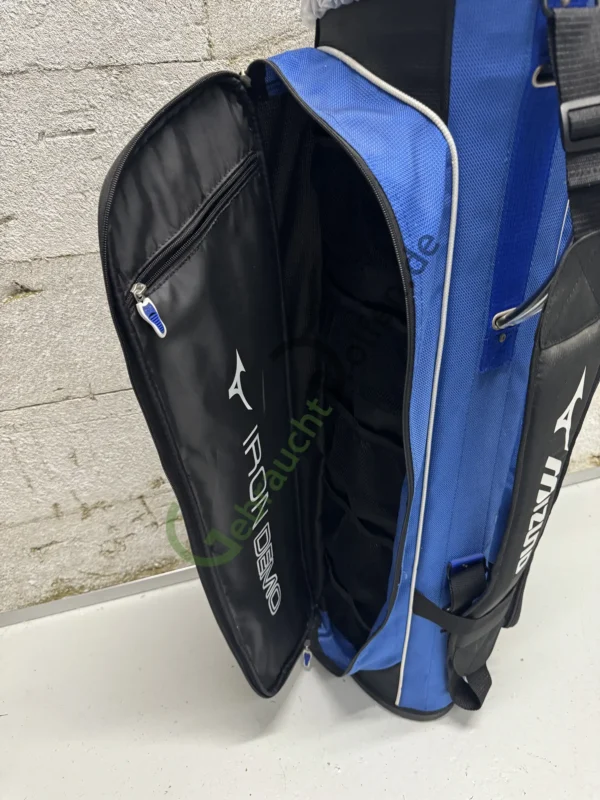 Mizuno Stand Bag Iron Demo, Blau/Schwarz, 4-way – Bild 3