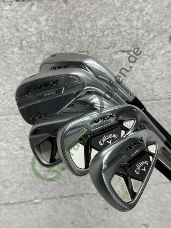 Callaway Apex/Pro 21 Combo Eisensatz 5-PW, Rechts RH, Allround-Flex, Graphit -0.5"