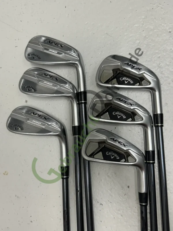 Callaway Apex/Pro 21 Combo Eisensatz 5-PW, Rechts RH, Allround-Flex, Graphit -0.5" – Bild 3