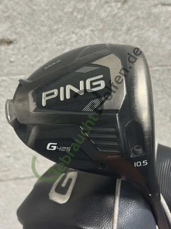 PING G425 MAX Driver 10.5º, Rechts RH, Stiff-Flex, Cover