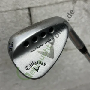 Callaway Mack Daddy Forged Wedge 54/10º, R-Grind, Rechts RH, Stiff-Flex