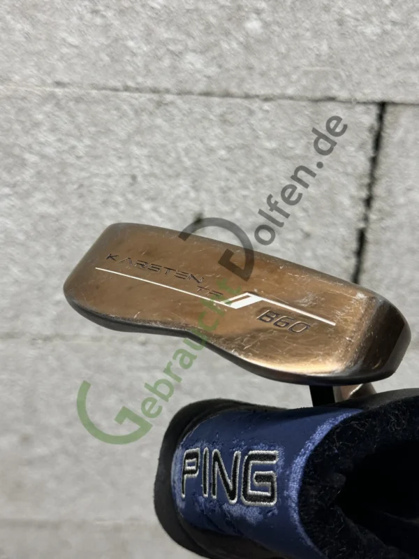 PING B60 Karsten TR Putter 33.75", Rechts RH, Blade, Black dot