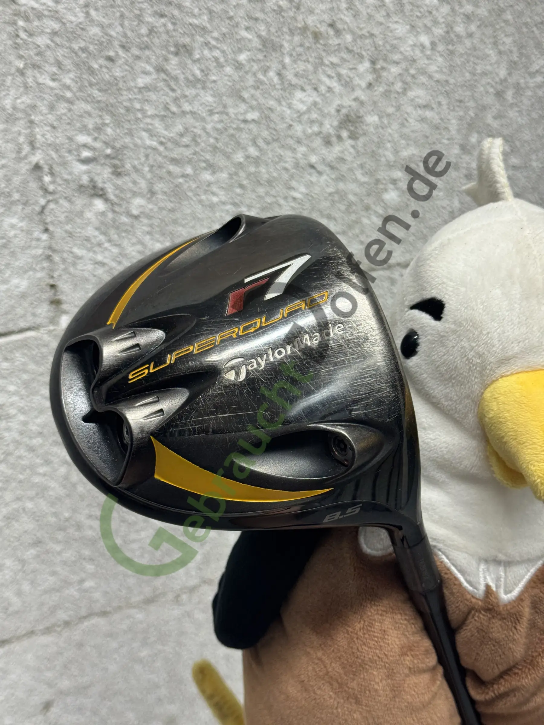 TaylorMade r7 Superquad Driver 8.5º, Rechts RH, X-Stiff-Flex, CRAZY Regenesis