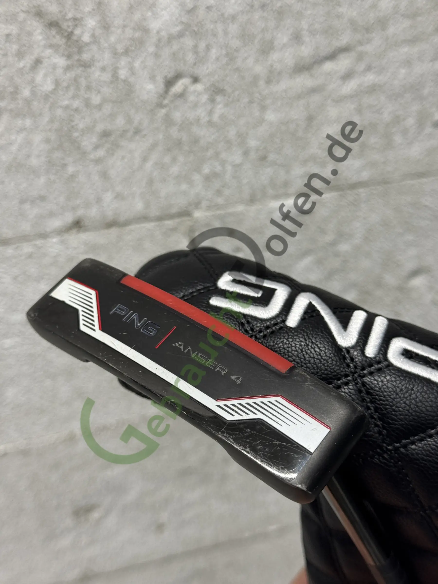 PING Anser 4 2021 Putter, Rechts RH, Blade, Black dot