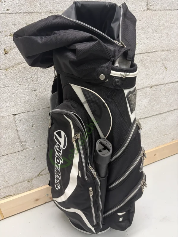 TaylorMade Cartbag 14-Fach, Schwarz/Weiß
